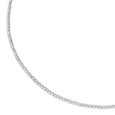 Smart Jewel - Collier mit facettierten Kugeln, Silber 925 Ketten 1 ct Silber Damen