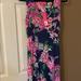 Lilly Pulitzer Dresses | Lilly Pulitzer Maxi Dress Size M Nwt | Color: Blue/Pink | Size: M