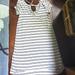 American Eagle Outfitters Dresses | Black And White Stripped Tshirt Material Dress Size Xxs But Fits Like Small Amer | Color: Black/White | Size: Xxs