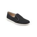 Wide Width Women's Alright Sneakers by Trotters in Black (Size 6 W)