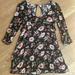American Eagle Outfitters Dresses | American Eagle Black Flower Print Dress Size Xsmall | Color: Black | Size: Xs