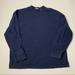 Nike Shirts | 021 - Vintage 90s Nike Air Embroidered Swoosh Mock Neck Long Sleeve Shirt | Color: Blue/Silver | Size: Xl