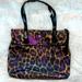 Coach Bags | Coach Medium Sized Tote Bag. In Great Condition. | Color: Black/Purple | Size: Medium