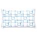 Eastern Accents Castaway Lattice Decorative Pillow Polyester/Polyfill blend/Cotton | 15 H x 26 W x 6 D in | Wayfair 7W1-CTW-02