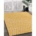 Yellow 60 x 60 x 0.08 in Area Rug - Corrigan Studio® Dezzie 100% Machine Washable Abstract 5036 Area Rug /Chenille | 60 H x 60 W x 0.08 D in | Wayfair