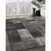 Black/Gray 72 x 48 x 0.08 in Area Rug - Bungalow Rose Oriental Machine Woven Multi Area Rug Polyester/Chenille | 72 H x 48 W x 0.08 D in | Wayfair