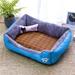 Tucker Murphy Pet™ Pet Nest Sleep House Comfortable Bed Dog Nest Cat Nest Four Seasons Soft Egg Tart Nest in Gray/Blue/Brown | Wayfair