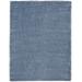 "6'7"" x 9'2"" Light Blue Nourison Luxurious Shag Area Rug - Nourison 99446009562"