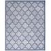 9' x 12' Denim Blue Nourison Easy Care Area Rug - Nourison 99446042484