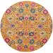 8' x ROUND Sunburst Nourison Passion Area Rug - Nourison 99446014016