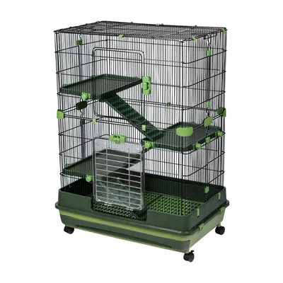 Grande Cage à oiseaux en métal pour perroquets pigeons perruche Cage d'élevage pour cochon