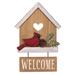 Sunset Vista Designs 414653 - Cardinal House Sign (16096) Christmas Wall Decor