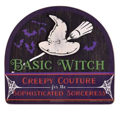 Sunset Vista Designs 419825 - Basic Witch Sign (16...