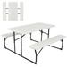 Folding Picnic Table Bench Set Outdoor Dining Table Camping Table Set