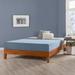 Grand Solid Wood 12-inch Platform Bed Frame by Crown Comfort