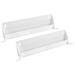 Rev-A-Shelf 14" Tip-Out Accessory Tray, Tab Stops, White, 2-Pack, 6562-14-11-52 - 1