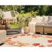 Liora Manne Ravella Falling Leaves Border Indoor/Outdoor Rug