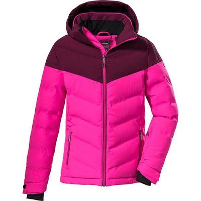 Kinder Funktionsjacke KSW 157 GRLS SKI QLTD JCKT, Größe 176 in Rot