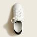 J. Crew Shoes | Nib J.Crew Saturday Sneakers White With Suede Detail Dark Slate Size10 | Color: White | Size: 10
