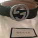 Gucci Accessories | Gucci Supreme Print Belt Grey/Black | Color: Black/Gray | Size: Os