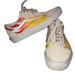 Vans Shoes | Cream Suede Flame Vans Sneakers Men 5 Women 6.5 | Color: Cream | Size: 5