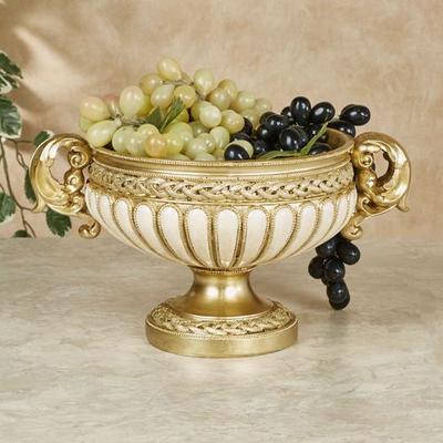 Millea Decorative Centerpiece Bowl Ivory , Ivory