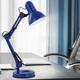 Lampe de table d'écriture bleu salon éclairage de salle de travail lampe de lecture réglable