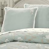Canora Grey Esiah Euro Pillow Sham Polyester in Green | 26 H x 26 W x 0.5 D in | Wayfair 850E6A11D09D47DB935FBD6CDD91F27E