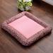 Tucker Murphy Pet™ Cahours Four Seasons Pet Mat Polyester/Cotton in Pink | 3.9 H x 24.4 W x 30.71 D in | Wayfair E6F49AD3FA3940F5A3D5F84EEA29A541