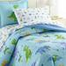 Wildkin Dinosaur Land Cotton Comforter Set Polyester/Polyfill/Cotton in Blue | Twin Comforter | Wayfair 601412