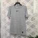 Nike Shirts | Nike Pro Dri-Fit Men’s Size Small Light Gray Short Sleeve Athletic Shirt | Color: Gray | Size: S