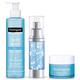 Neutrogena Hydro Boost Gift Set Face Care Set with Aqua Cleansing Gel, Aqua Beads Serum & Aqua Gel, Face Care Set as a Gift Set