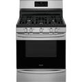 Frigidaire 30" 5 cu. ft. Freestanding Gas Range w/ Convection Oven in White | 48.5 H x 30 W x 25.75 D in | Wayfair GCRG3060AF