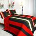 Bird of Paradise 3PC Vermicelli-Quilted Patchwork Quilt Set (Queen Size)