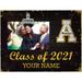 Appalachian State Mountaineers 10.5'' x 8'' Class of 2021 Personalized Clip Frame