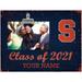 Syracuse Orange 10.5'' x 8'' Class of 2021 Personalized Clip Frame