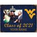 West Virginia Mountaineers 10.5'' x 8'' Class of 2021 Personalized Clip Frame