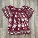 Free People Tops | Free People Fp One Boho Top - Sz M | Color: Red/White | Size: M
