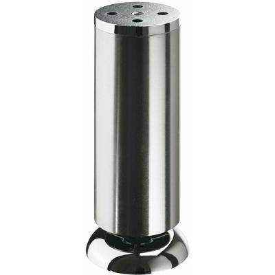 Hettich - Möbelfuß Salina Edelstahl-Optik ø 50 x 150 mm Möbelfüsse Image