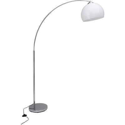 Brilliant - Lampe Vessa Bogenstandleuchte 1,7m chrom/weiß Image
