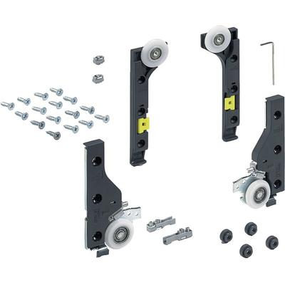 SlideLine m Schiebetürbeschlag ungedämpft für eine Tür max. 30 kg - Hettich Image