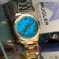 Michael Kors Accessories | Michael Kors Gold Watch | Color: Blue/Gold | Size: Os