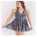 Urban Outfitters Dresses | Kimchi Blue Urban Outfitters Floral Chiffon Dress | Color: Gray/Pink | Size: 0