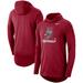 Men's Nike Crimson Alabama Tide Long Sleeve Hoodie Tri-Blend Performance T-Shirt