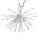 Vickerman 682364 - 80Lt x 16" White Starburst Green LED (X21W084) Hanging Christmas Light Star