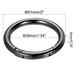 5pcs Spring Gate O Rings Round Snap Clip Zinc Alloy for Keyring Buckle