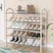 Rebrilliant Beautiful 20 Pair Shoe Rack Metal in Black | 31.49 H x 31.49 W x 7.87 D in | Wayfair F547633627B9427C8D77CE00FC96BE88