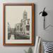 Longshore Tides Vintage Views Of Venice VII Premium Framed Canvas - Ready To Hang Canvas, in Black/Gray/White | 27 H x 18 W x 2.5 D in | Wayfair