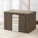 Rebrilliant Clothing Fabric Box Fabric in Brown | 12.99 H x 19.68 W x 15.74 D in | Wayfair 2FC41F726B1245A98FC0B16F69FAEB42