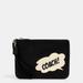 Coach Bags | Coach 2648 Marvel Gallery Pouch W/Coach Bubble Limited Black Mult | Color: Black/White | Size: 9 1/4" (L) X 6 3/4" (H)